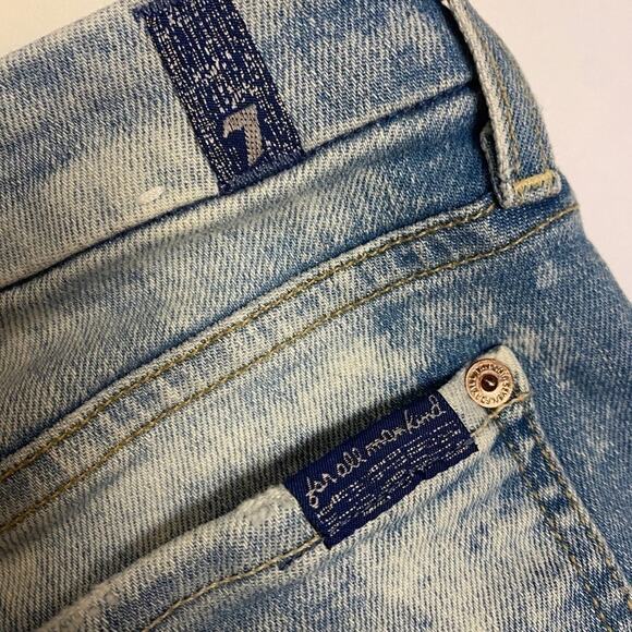 7 For All Mankind “Destroyed” Women’s Size 30 - Picture 3 of 6